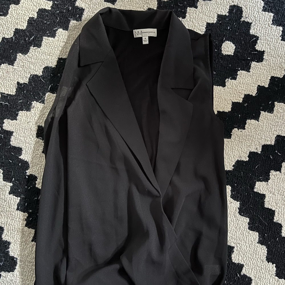 Neiman Marcus Classic Black Blazer